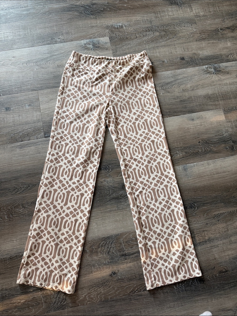 J McLaughlin  Carmel travel friendly Geometric -Leg Pants sz s